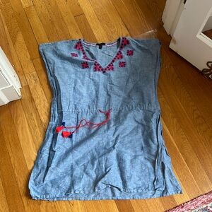 Jcrew beach coverup